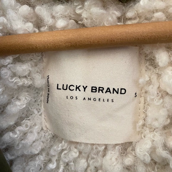 Lucky Brand Women’s Winter Sherpa Lined Stadium Coat - Picture 11 of 11